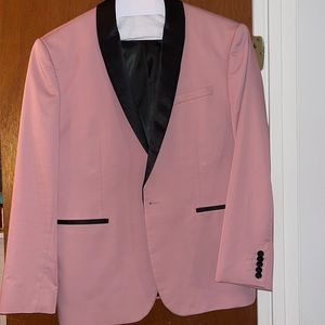 Light pink tuxedo jacket